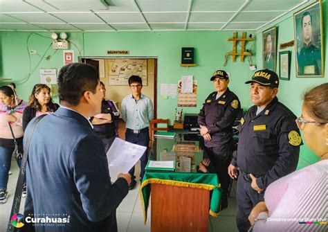 Alcalde de Curahuasi solicita a la Policía Nacional tomar acciones para