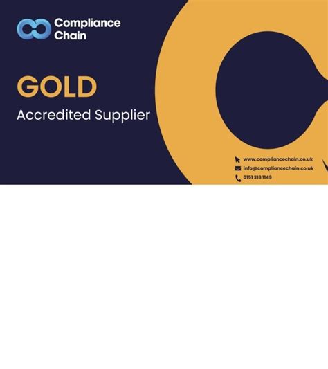 Britcon Achieves Gold Accredited Supplier Status With Compliance Chain