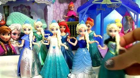 Play Doh Elsa Flip N Switch Castle Magiclip Disney Frozen New