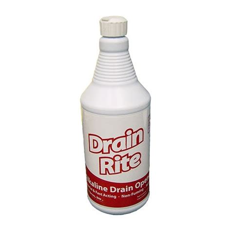 Drain Rite Alkaline Drain Opener Globe Chemical Company Inc