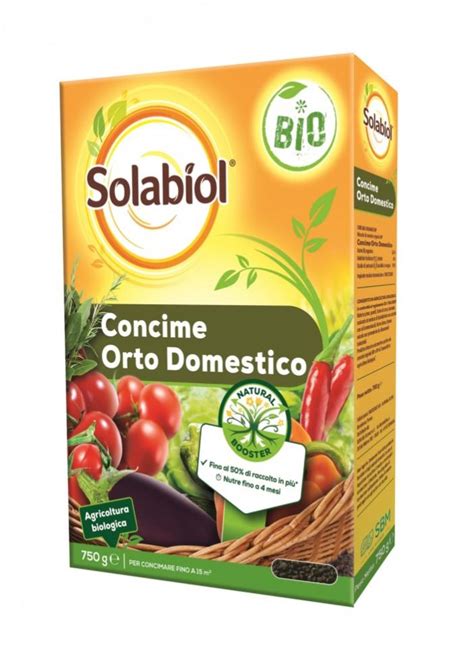 Concime Orto Domestico Solabiol 750 Gr Leroy Merlin