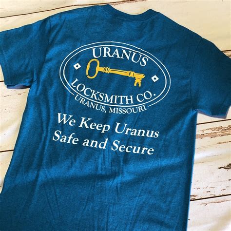 Uranus Locksmith T Shirt Uranus Fudge Factory