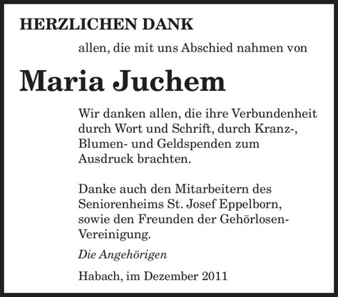 Traueranzeigen Von Maria Juchem Saarbruecker Zeitung Trauer De