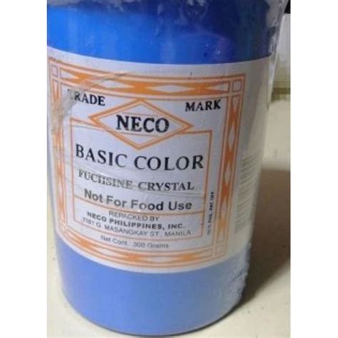 NECO FUCHSINE CRYSTAL, 300 GRAMS, COLOR FOR SALTED EGGS | Lazada PH