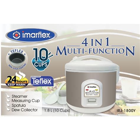 Imarflex Irj Y In Multi Function Rice Cooker Irj Y