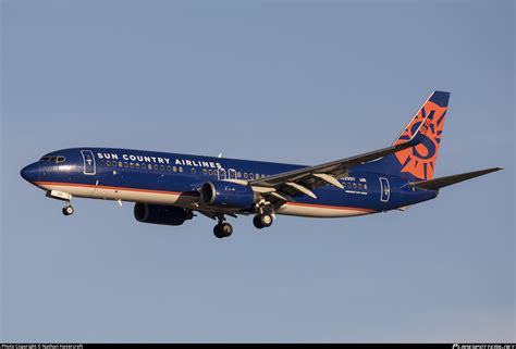 N829SY Sun Country Airlines Boeing 737 8F2 WL Photo By Nathan