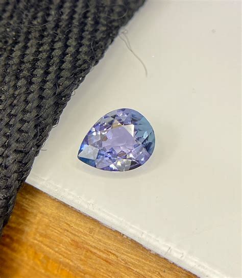 Natural Tanzanite Mermaid Tanzanite Pear Cut Cts Etsy