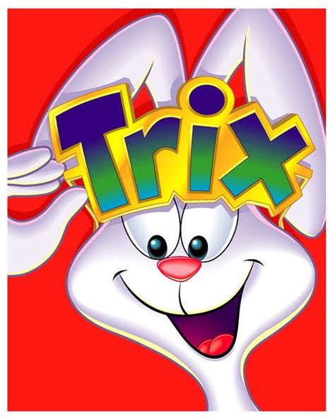 Trix Rabbit Mascot Silly Rabbit Cartoon Art