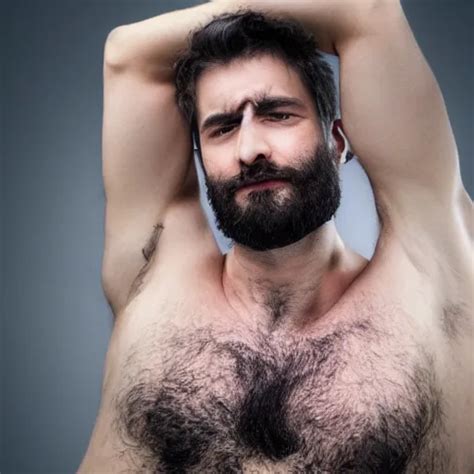 A Guy With Hairy Chest Stable Diffusion