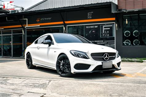 Mercedes-Benz C43 AMG W205 White BC Forged EH172 | Wheel Front