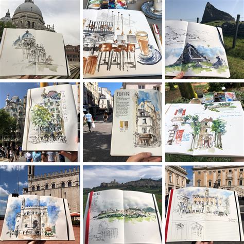 Sketchbook Strategies Part Reviewing Travel Sketchbooks Liz