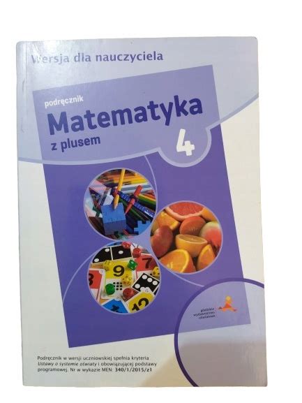 Matematyka z plusem GWO KL 4 książka nauczyciela 12121497649