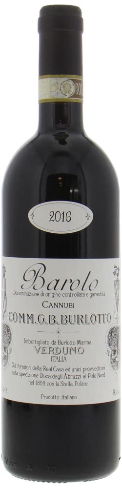 Barolo Cannubi Burlotto Buy Online Best Of Wines