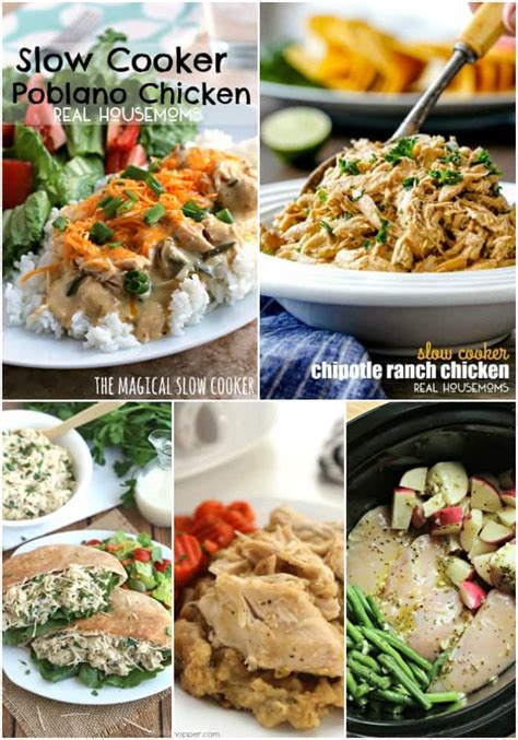 Easy Crock Pot Chicken Recipes For Busy Weeknights Real Housemoms