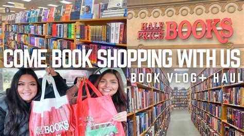 COME BOOK SHOPPING WITH US HALF PRICE BOOKS DISCOUNT BOOKS BOOK