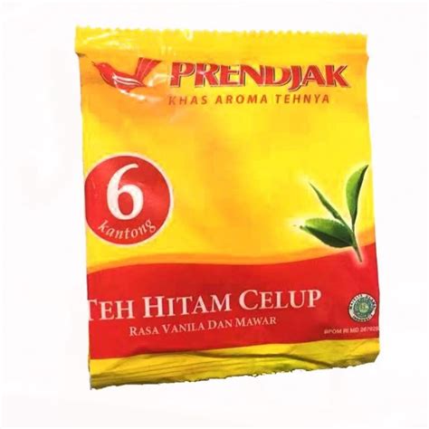 Jual Teh Prendjak Celup Sachet Gr Kantong Gr Renceng Isi