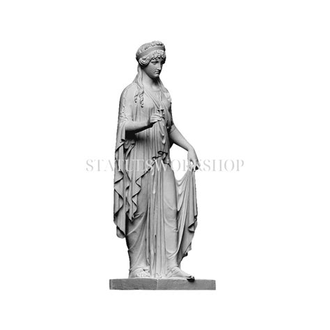 Elpis Sculpture The Goddess Of Hope Greek Mythology Statue Exact Museum