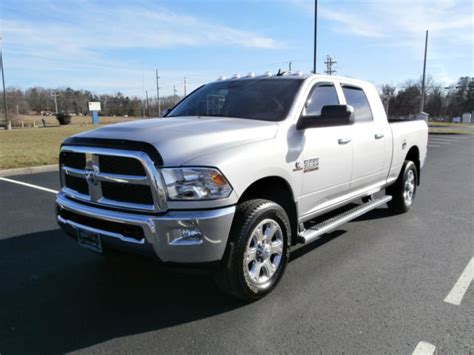 2016 Dodge Ram 3500 Mega Cab 6 Speed 4x4 Diesel Only 7k