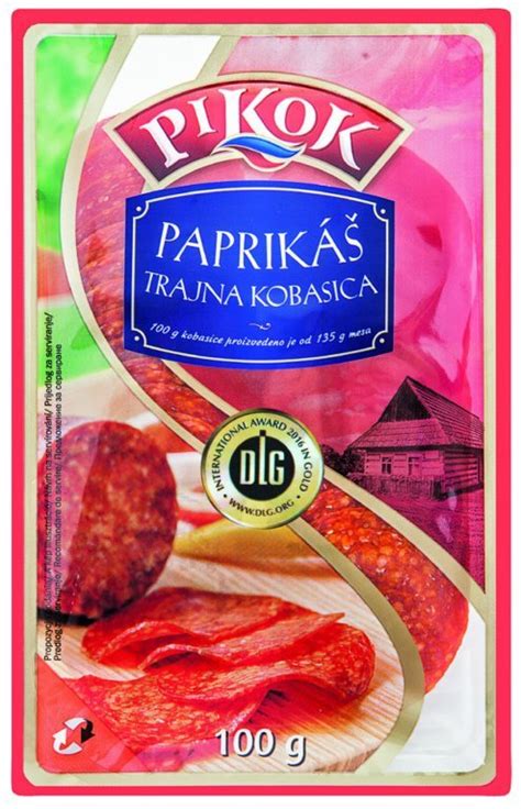 Češka trajna kobasica Pikok 100 g Lidl Akcija Njuškalo katalozi