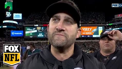 Nick Sirianni On The Eagles Advancing To The Super Bowl We Re So