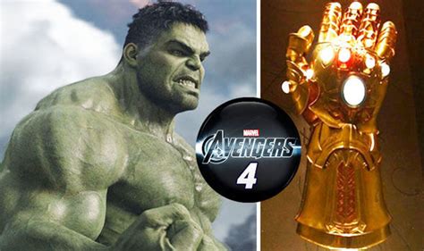 Avengers 4 Leak Hulk Uses The Second Infinity Gauntlet And Pays This Price Films