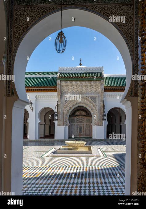 Architectural Detail Of The Inner Courtyard Of The University Of Al