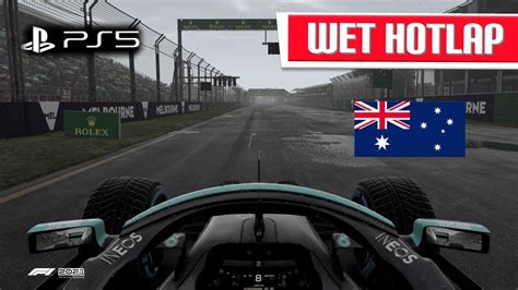 F1 2021 MELBOURNE WET HOTLAP SETUP PS5 GAMEPLAY 1 33 471 NO