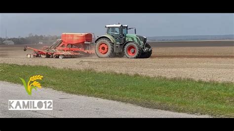 Siew jęczmienia jarego 2023Fendt Vario 936Vaderstad Spirit 600S