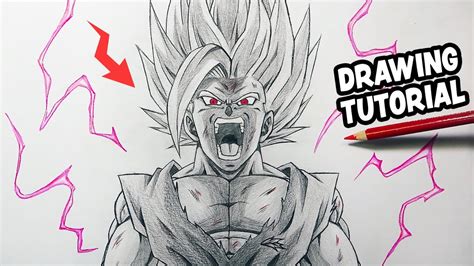 How To Draw Gohan Beast