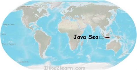 Maps: Map Java Sea