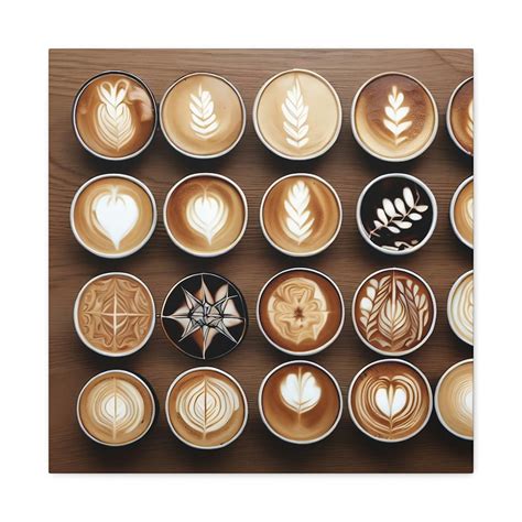 Coffee Wall Art Canvas AI Art Coffee Knolling Art Coffee Shop Wall Art Canvas Wall Art Coffee ...