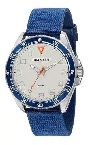 Reloj Anal Gico Mondaine G Mvnj Para Hombre Color Plateado Y