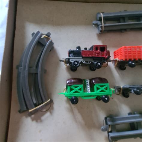 Vintage Plastic Train Set - Etsy