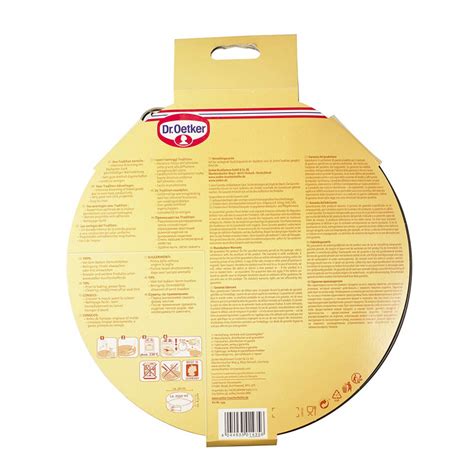 Dr Oetker Round Cake Pan Made Of Steel With Non Stick Coating Cm