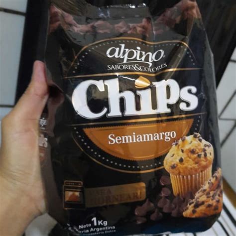 Chocolate Alpino Chips De Chocolate Semi Amargo Reviews Abillion