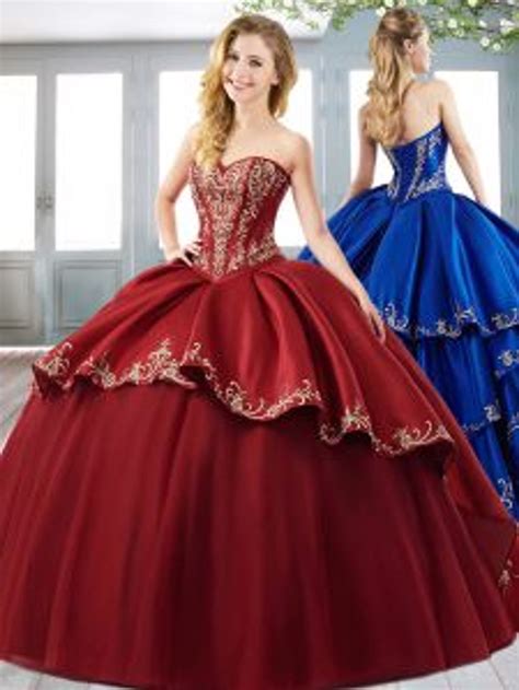 Burgundy Quinceanera Dress Quinceanera Style