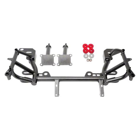 BMR Camaro K Member With LS1 Motor Mounts Pinto Rack Mount Black