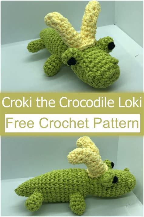 14 Free Crochet Crocodile Patterns Crocodile Stitch DIY Crafts