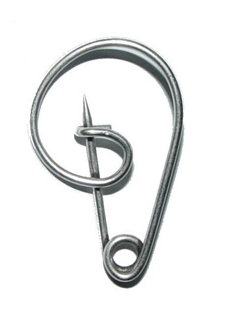 Ch12642 Metal Safety Pins 30mm 2pcs Antique Silver Antique Silver 2 0