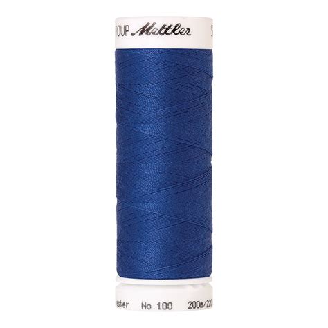 Fil Coudre Mettler Seralon M Bleu Cobalt Simac