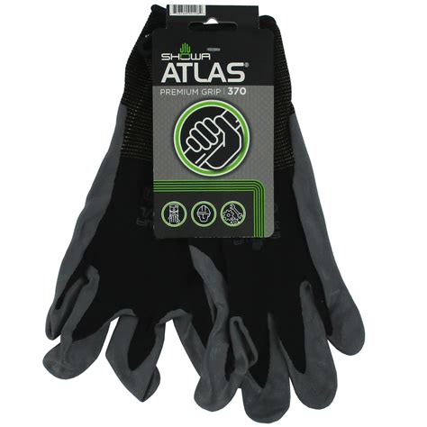 Showa Atlas 370 Nitrile Work Gloves Tagged Seattle Marine