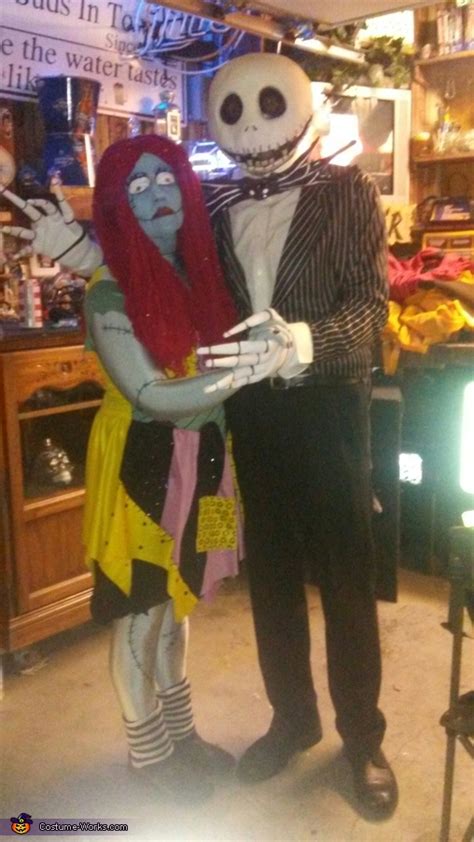 Jack And Sally Nightmare Before Christmas Costume Original Diy Costumes