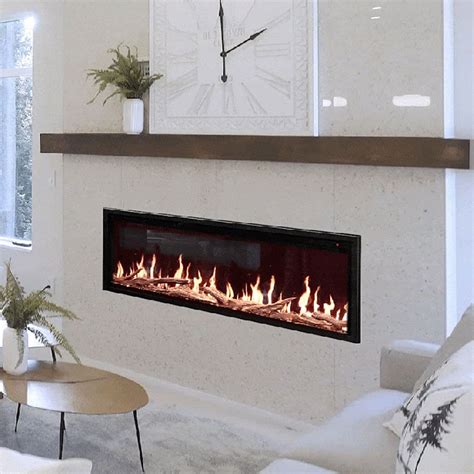 The Or Slim Orion Slim Inch Linear Built In Electric Fireplace