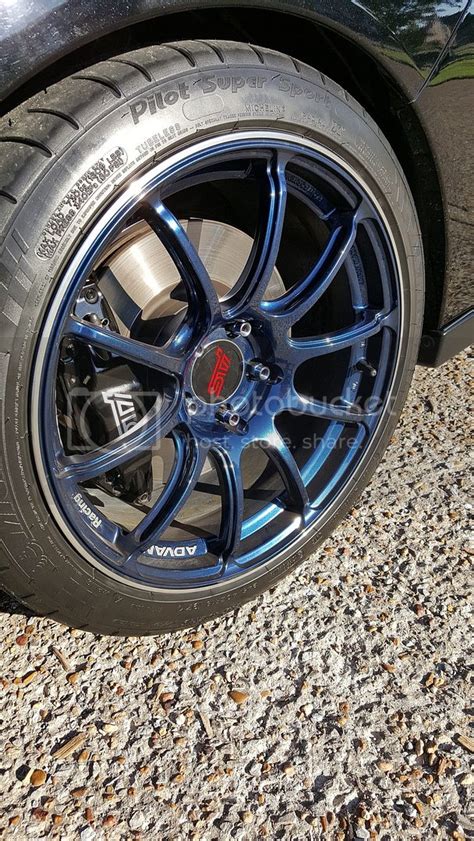 FS For Sale Advan RZII 18x9 35 Indigo Blue NASIOC