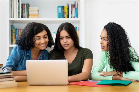 Students Studying Together