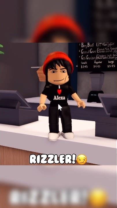 Alexa Sings White Tees😏rizz Song Shorts Roblox Rizz Rexzilla