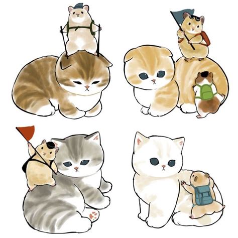 ぢゅの🐈 On Twitter にゃんこ 動物 かわいい イラスト ねこ