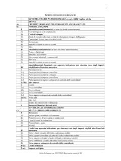 Schema Stato Patrimoniale Ex Art Codice Civile Schema Stato