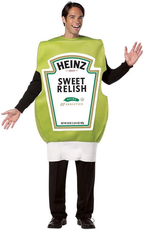 Heinz Relish Squeeze Bottle Adult Costume Halloween Costumes For Kids