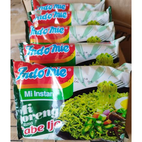 Jual Indomie Goreng Cabe Ijo Isi 5 Pcs Shopee Indonesia